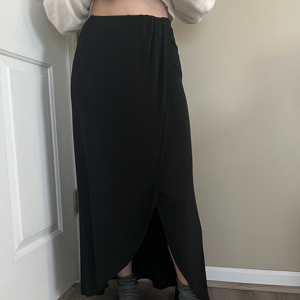 Free People Palermo Villa Chiffon Maxi Skirt